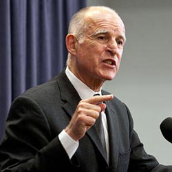 California Governor Jerry Brown